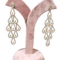 Crystal Drop Chandeliers – Pastel Glam Earrings