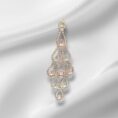 Crystal Drop Chandeliers – Pastel Glam EarringsKumar Sanjeev